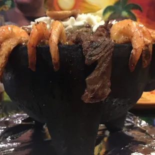 El Molcajete yummy!!!!!