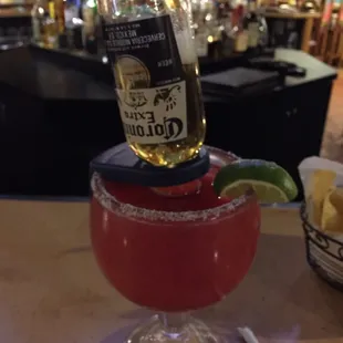 Strawberry margarona