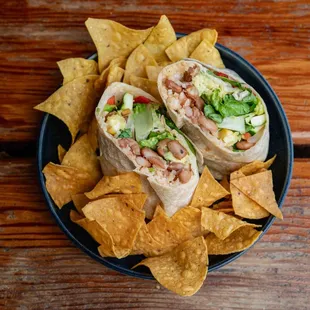Grilled Vegetables Burrito