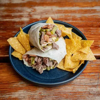 Nopales en Asada Burrito
