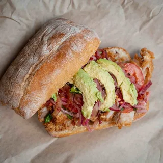 Milanesa Torta / Fried Chicken Torta