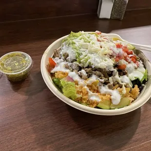 Carne Asada Burrito Bowl