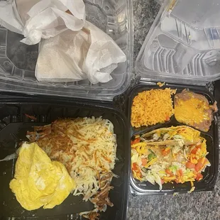 Ordered over medium eggs and got scrambled