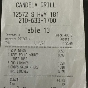 Fair warning if ordering iced tea... extra nickel &amp; dime charges for lemon.