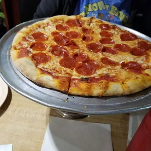 Pepperoni pizza