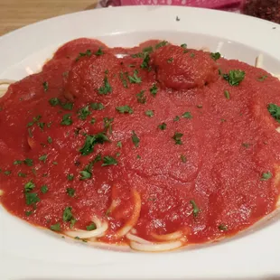 Spaghetti and meat balls