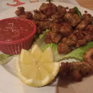 Calimari appetizer