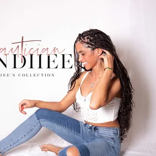 Zoe Kravitz Inspired Knotless Braids