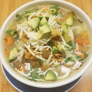 Chicken tortilla soup