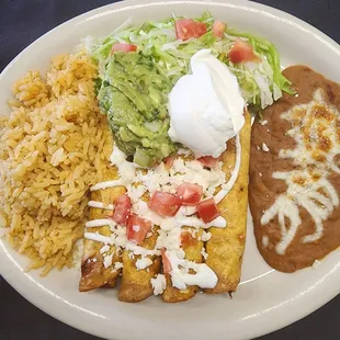 Flautas- chicken or beef