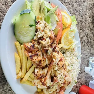 Camarones al mojo de ajo