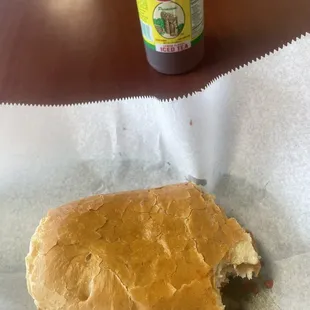 Chicken parmesan sandwich