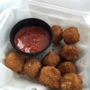 Idk what they put in their hot cheese balls but I'm hooked.