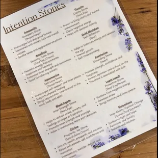 Learn about intention stones at Candle &amp; Soul.