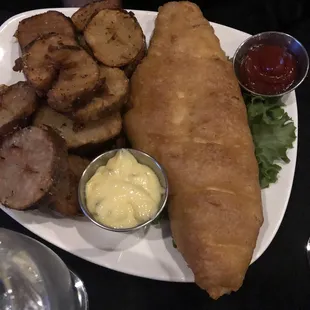 Catfish with cottage fries