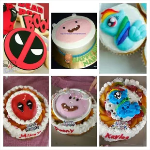 These guys are about the worst cake decorators I ever seen. I send in pictures of what i wanted and this is what i go.