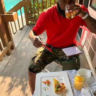 Football &amp; brunch after a long night in Napa, Ca