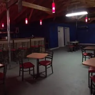 the interior of a restaurant