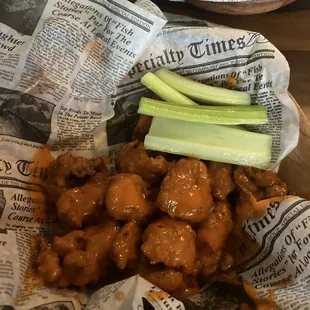 Boneless wings