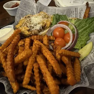 Chicken and goat cheese sandwich