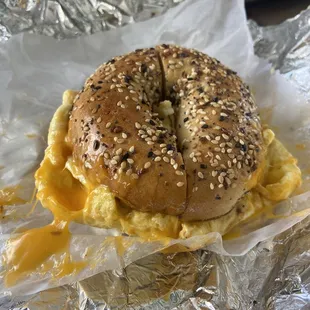 Bacon Egg and Cheese Bagel