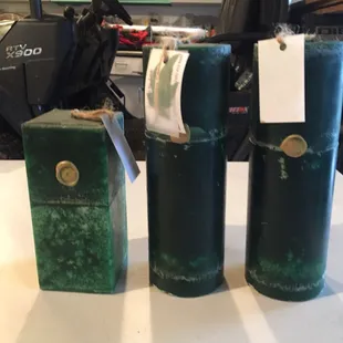 Bayberry.  Traditionally a Christmas candle but this candle with the Clove scent is perfect for any time of year