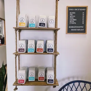 Coffees from the world.