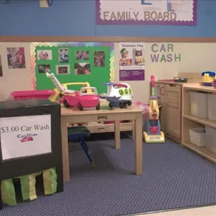 In Discovery Preschool, our children have many engaging learning centers, including dramatic play.