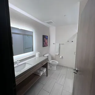 Large clean bathroom