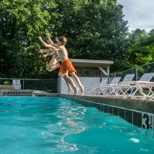 Kids Enjoying Our Pool Available to All Guests