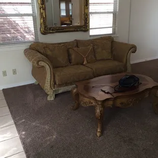 This couch was comfy