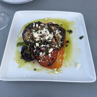 Grilled Mediterranean Eggplant