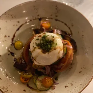 Peach Burrata Salad