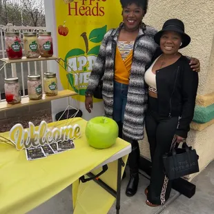 Candy apples are always making people smile.