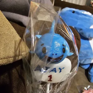 A special one they made for the birthday boy.