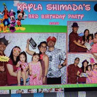 Candy Art Hawaii also does photo booth services