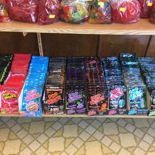 Check out all these pop rocks!!