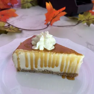 Salted caramel cheesecake