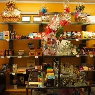 a view of a candy shop