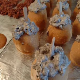 a variety of doughnuts