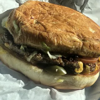 Jalapeno Cheddar Burger