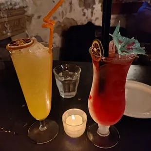 Hurricane, Passionfruit Ginger Lemonade