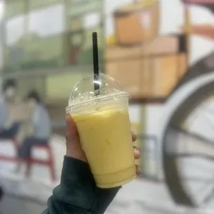 Mango smoothie (kids favorite!)