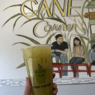 Pineapple Sugarcane Juice