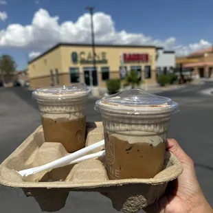 2 biscoff coffee