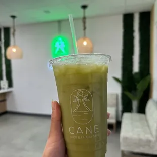 Matcha Cane Juice