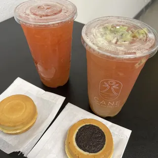 Strawberry Lemon Cane