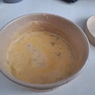 broccoli and cheddar soup