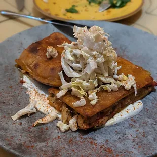 a plate of food
