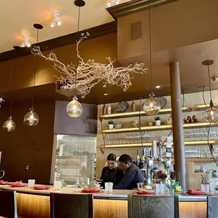 Bar area